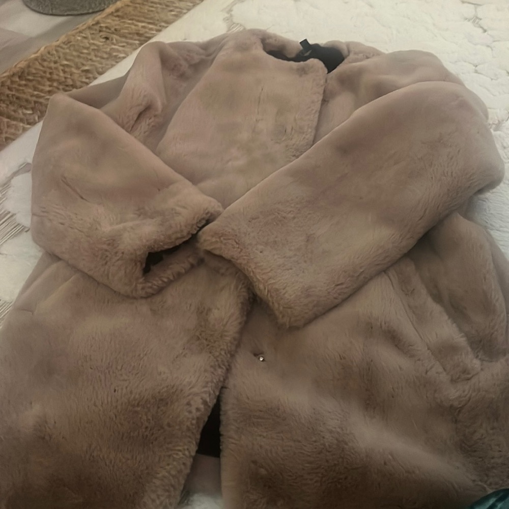Zara fur jacket